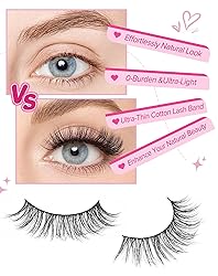Natural Lashes Wispy C Curl False Lashes 9mm-16mm