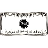 DMSE Universal Metal Shark Tooth Teeth Jaws License Plate Frame Cool Design For Any Vehicle (Chrome)