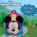 Disney Mickey Mouse 3D Backpack Kids Bag Nursery School Rucksack view 5