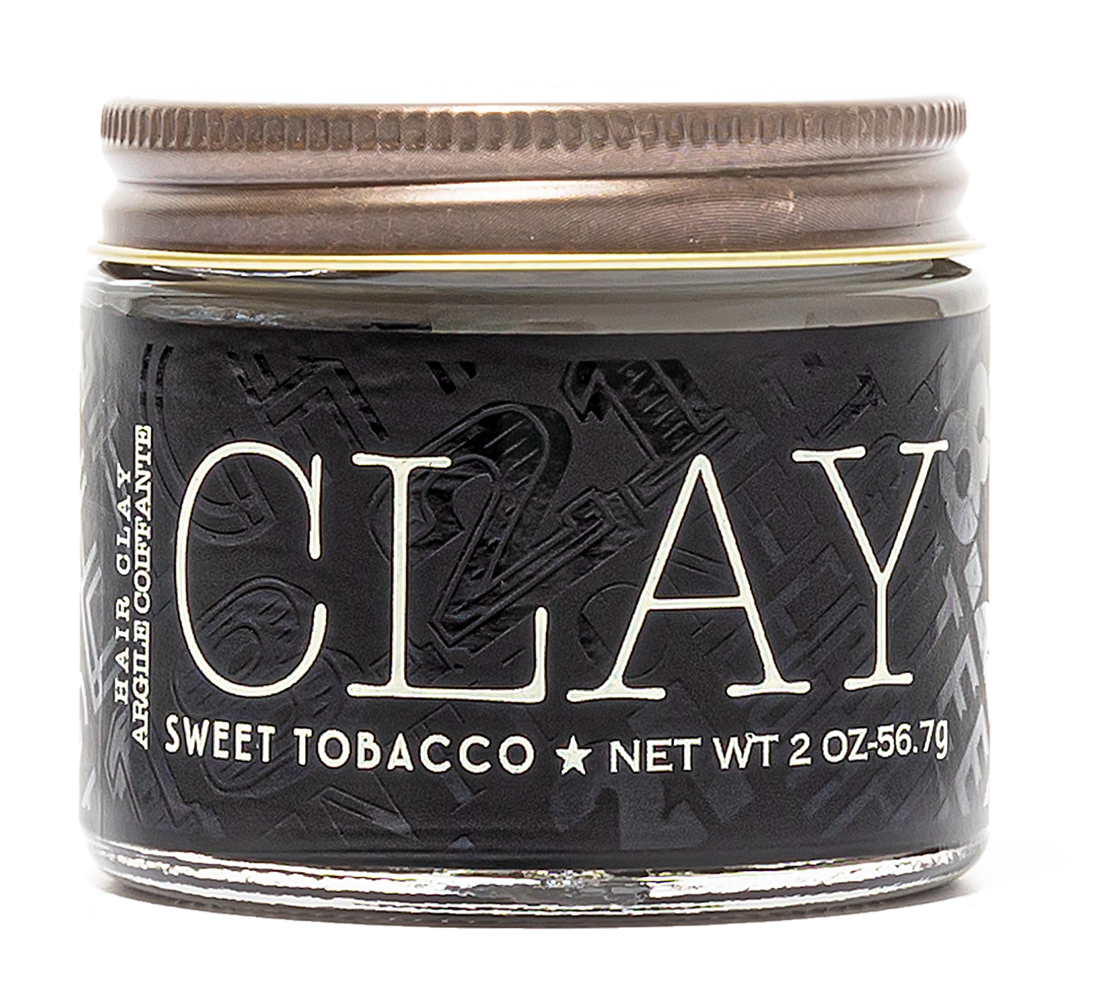 Photo 1 of 18.21 Man Made Hair Styling Product, 2oz. Original Sweet Tobacco Scent in Clay with Matte Finish