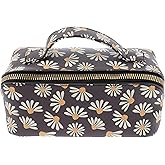 Karma Women's Zip Cosmetic Bag, Daisy