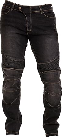 black motorcycle jeans mens