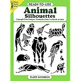 Ready-to-Use Animal Silhouettes (Dover Clip Art Ready-to-Use)