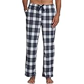 DOCKERS Mens Pajama Pants Mens PJ Pants Fuzzy Lounge Pant Plaid Soft Fleece Pajama Bottoms