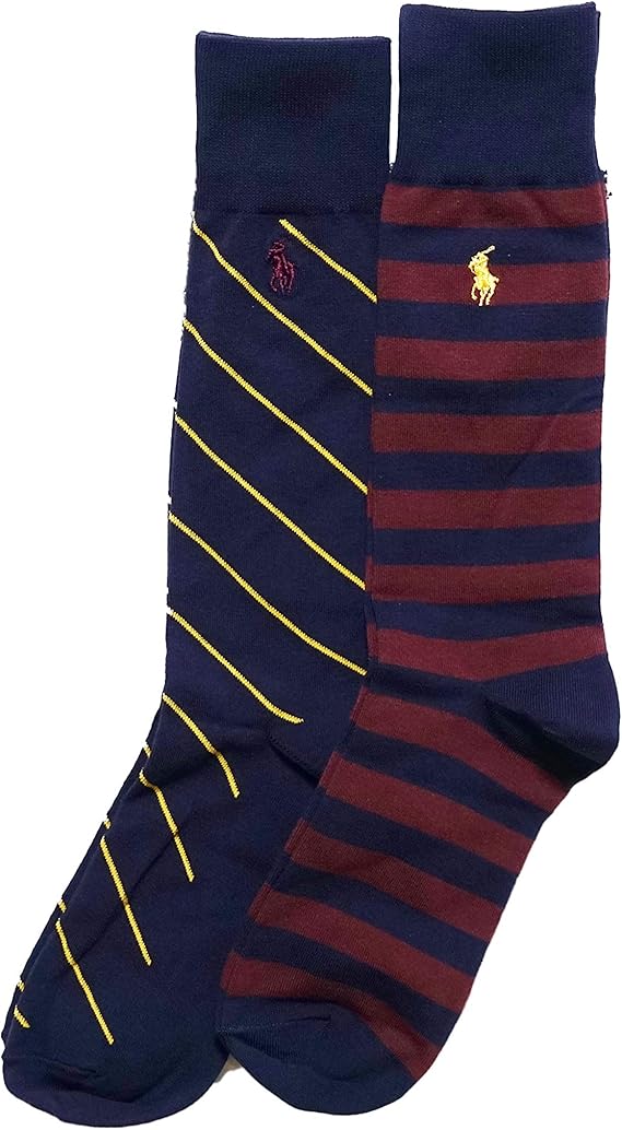 Amazon (ポロ ラルフローレン)POLO RALPH LAUREN メンズ Men's ソックス 靴下 Striped