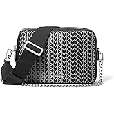 Michael Kors Women's Bryant Medium Double Zip Chain Camera Crossbody Bag