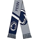 FOCO NCAA Unisex-Adult Official Team Graphic Reversible Printed Scarf
