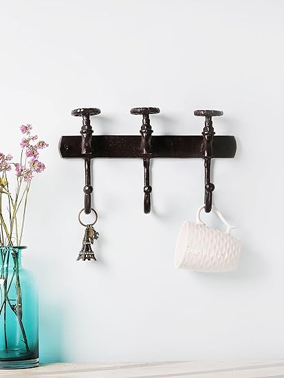Amazon Com Tap Wall Hook Cast Iron Decorative Wall Hooks Rustic