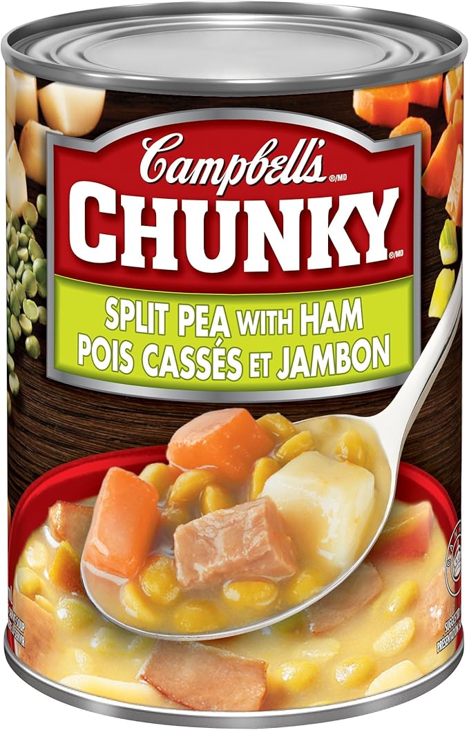 Campbell's Chunky Split Pea And Ham Soup, 540ml Amazon.ca Grocery