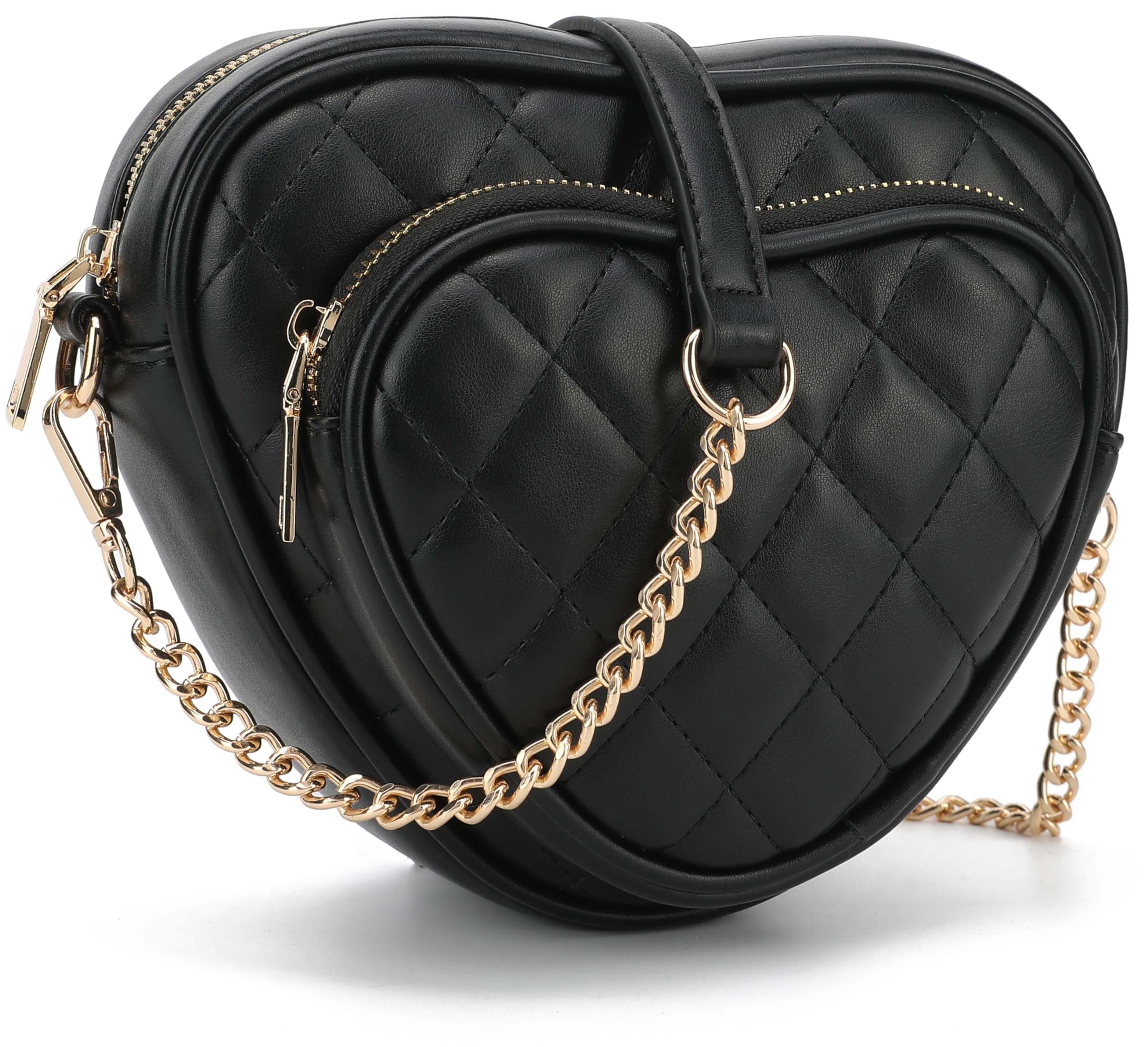 lola mae Heart Shape Satchel Crossbody Purse for