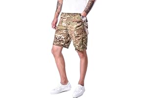Mens Army Tactical Military BDU Shorts Work Fishing Camping Casual Camouflage Cargo Shorts