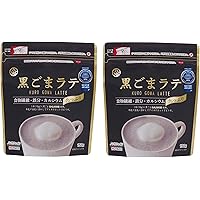 Japanese Black Sesame Latte, Pack of 2