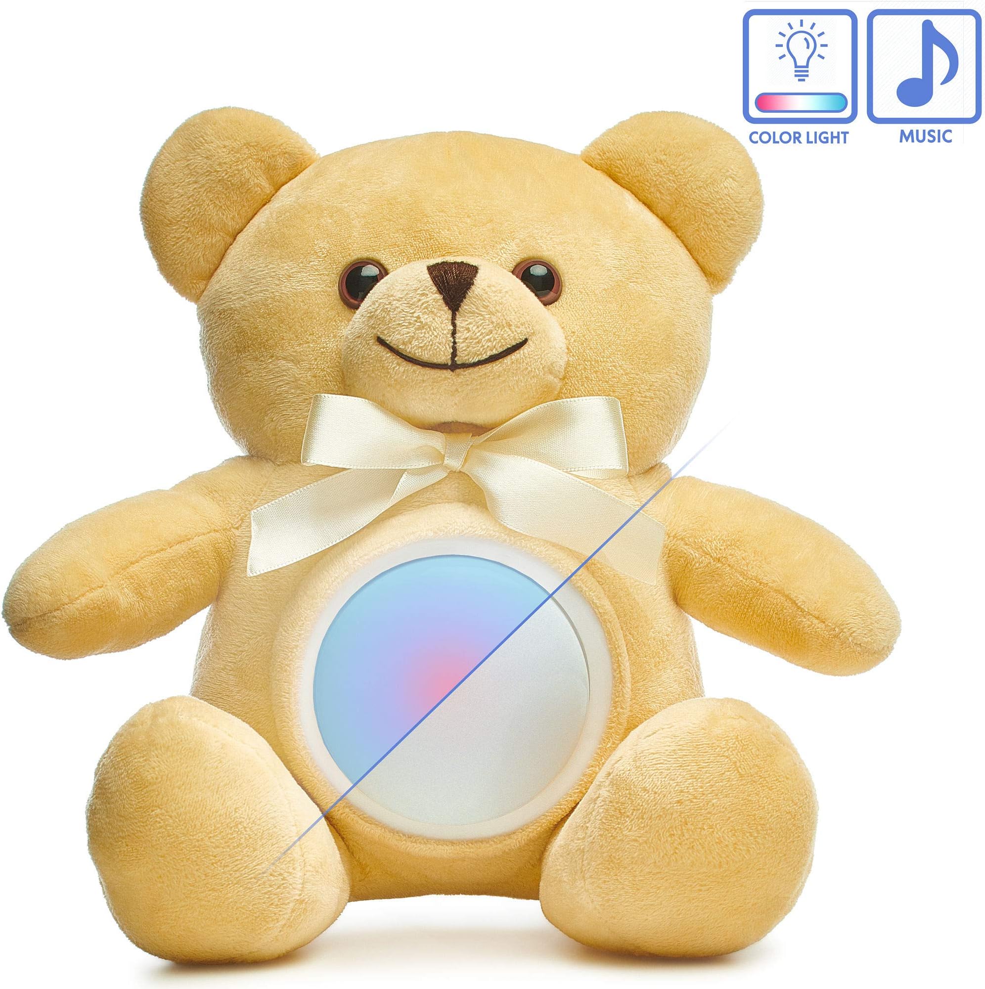 Baby Soother Soft Baby Night Light And Sound Machine Baby Lullaby