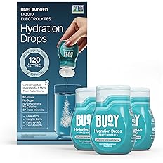 Buoy Electrolyte Drops | 120 Servings | No Sugar, No Sweeteners | 87+ Trace Minerals, Vitamins & Antioxidants | Subtle Minera