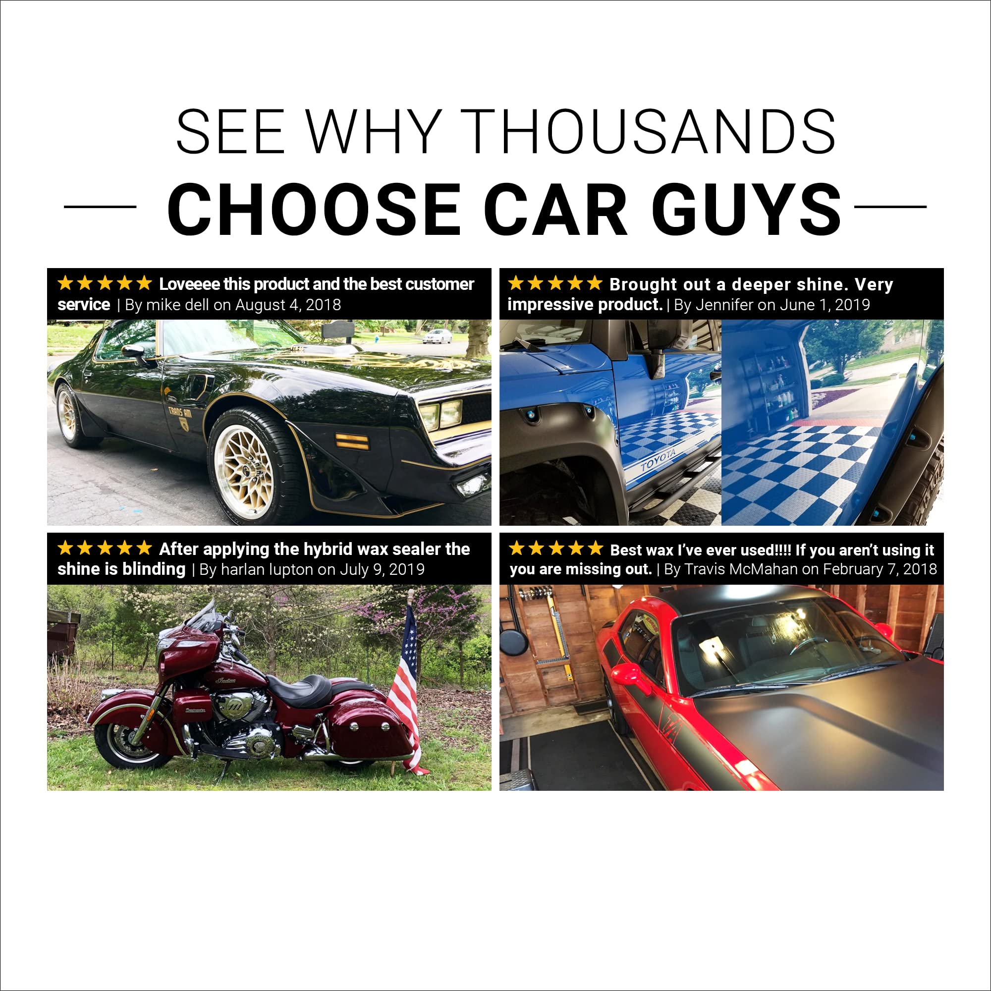 CAR GUYS Hybrid Spray Wax Advanced Car Wax Long Lasting and Easy To