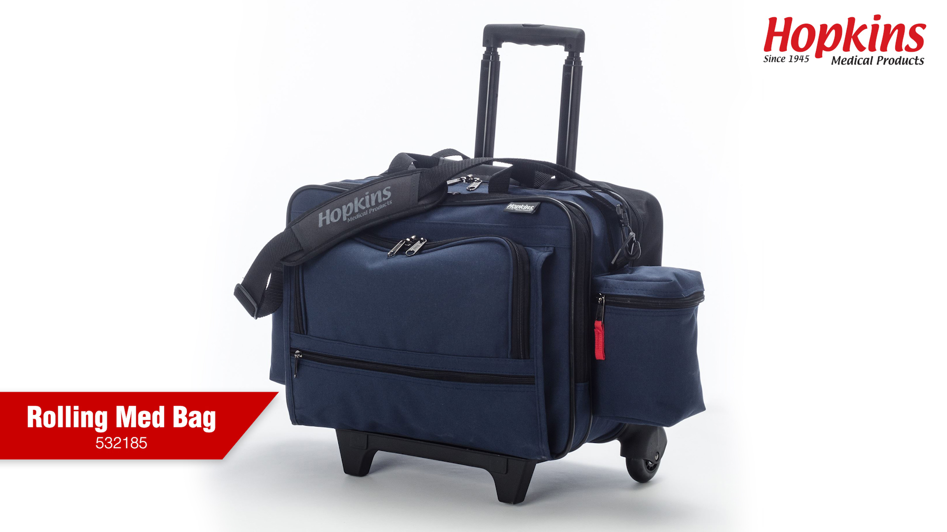 Amazon.com: Hopkins Medical Products Rolling Med Bag with EZ