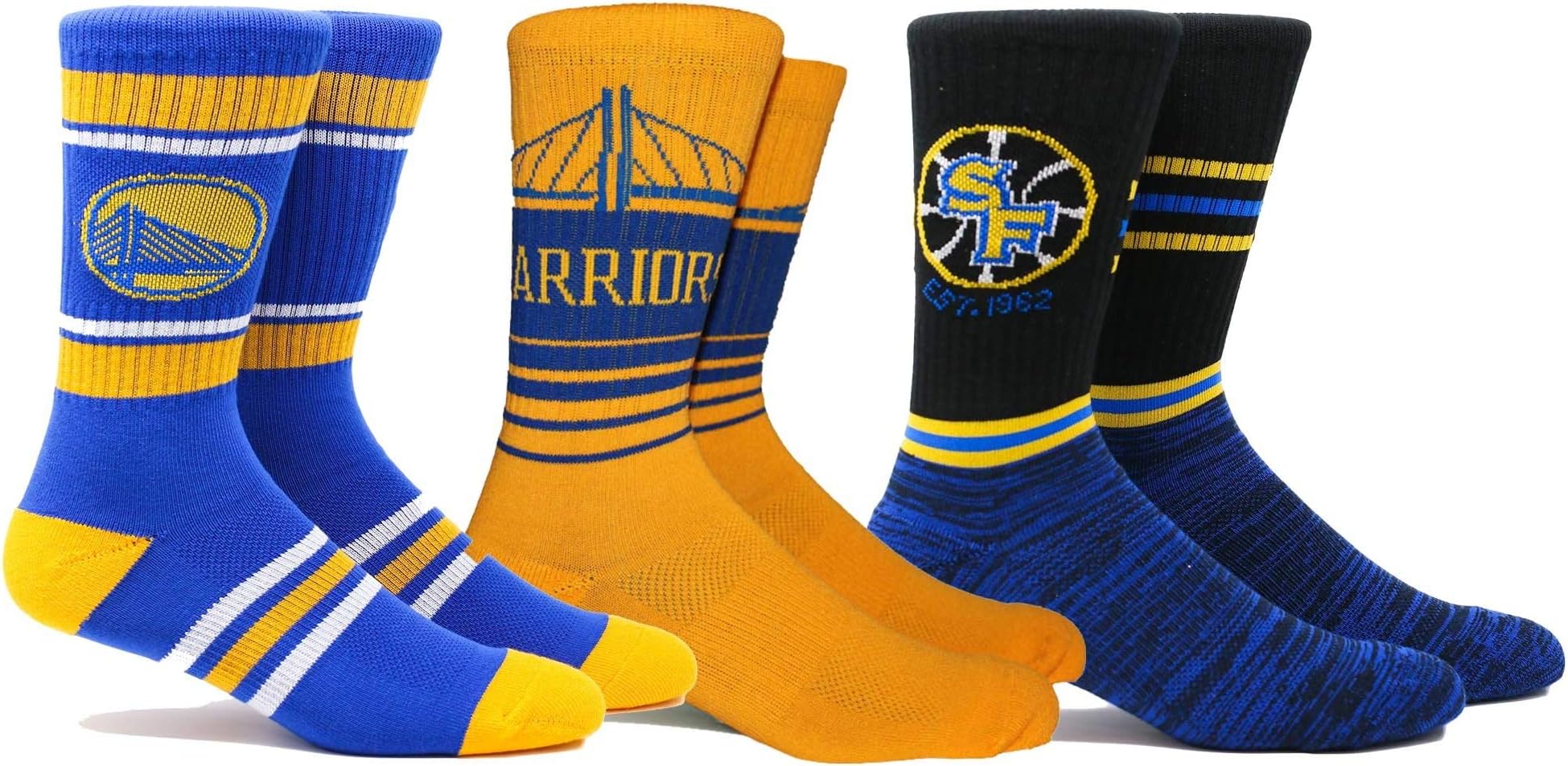 NBA Unisex Team 3-Pack Socks