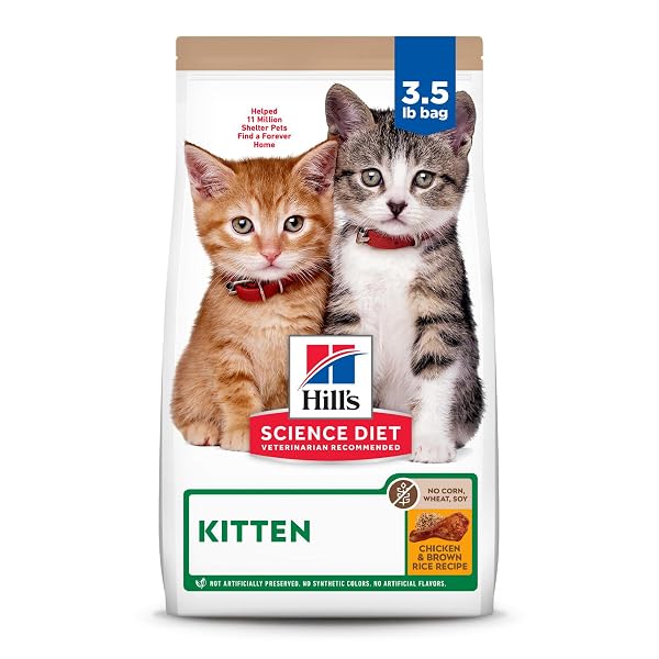HILL’S SCIENCE DIET KITTEN, KITTEN PREMIUM NUTRITION, DRY...