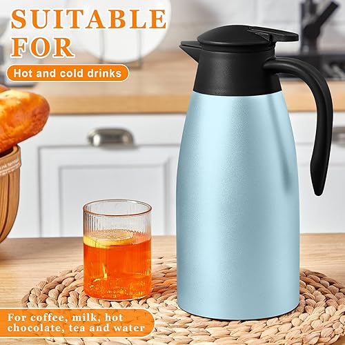 Norme Pcs Thermal Coffee Carafe Insulated Stainless Steel Coffee Carafe  for Hot Liquid Vacuum Thermal Pot Cr