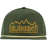 Element Trucker Hat, Adult Baseball Cap with Straight Brim, Olive, One Size