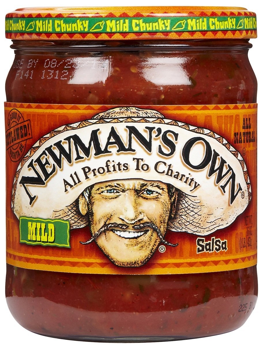 Newman's own Mild all Natural chunky salsa (020662000958)