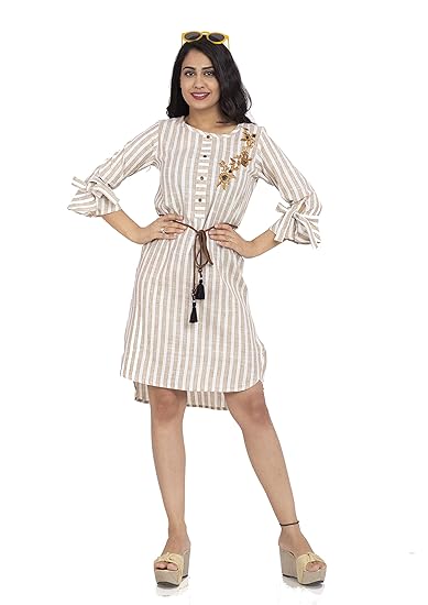 indo western short dress