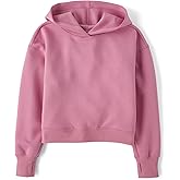 The Children's Place girls Active Long Sleeve Hooded Sweatshirt
