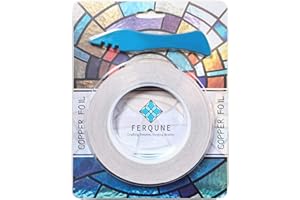 FERQUNE Silver Backed Copper Foil (1/4 Inch)