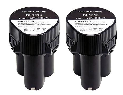 PowerWings 2X Akku für Makita BL1013 BL1014 194550-6 194551-4 195332-9 10,8 Volt 1500mAh Li-ion Ersetzen