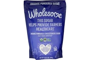 Wholesome SWEETENERS Organic Fair Trade Icing Sugar, 454g
