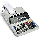Sharp 12-Digit Commercial Printing Calculator (EL-2630PIII) | Fast 4.8 Lines-Per-Second Ribbon Printer with Cost, Sell and Margin Function, Extra-Large Display, Plastic Enclosure