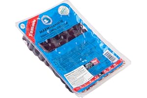 Marmarabirlik Black Olives, Olive Brine, Mediterranean Pickled Olives, Natural & Ripe Food, Healthy Snacks, Individual Packs, Fresh, Vegan, Halal, Kosher, Small, 28.2oz (800g)