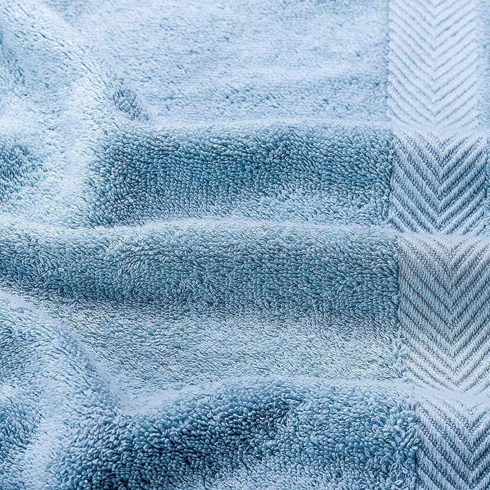 SEMAXE Luxury Bath Towel Set. Hotel & Spa Quality. 2 Large Bath Towels , 2 Hand Towels, 4 Washcloths. Premium Collection Bathroom Towels. Soft, Plush and Highly Absorbent.: Kitchen & Dining