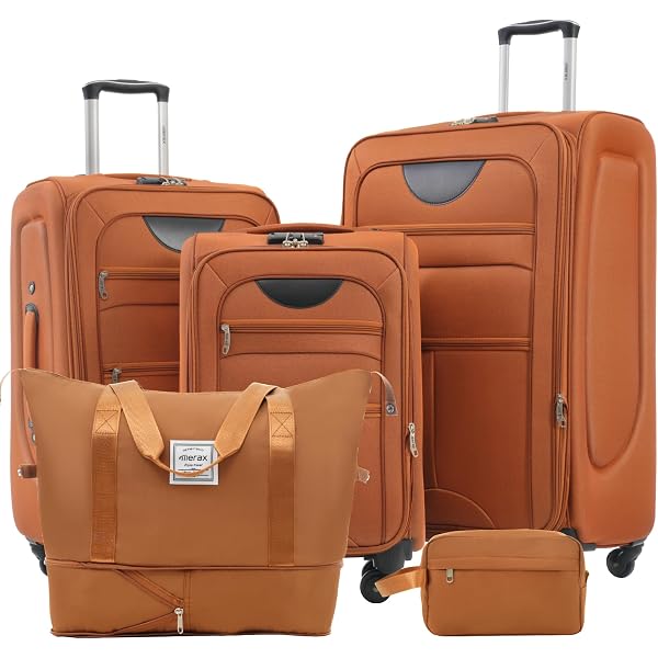 未使用　カリグラフィーセット　イタリア製　Signum シグニュム　木箱 Amazon.com: Merax Softside Luggage Set Softshell Lightweight 3