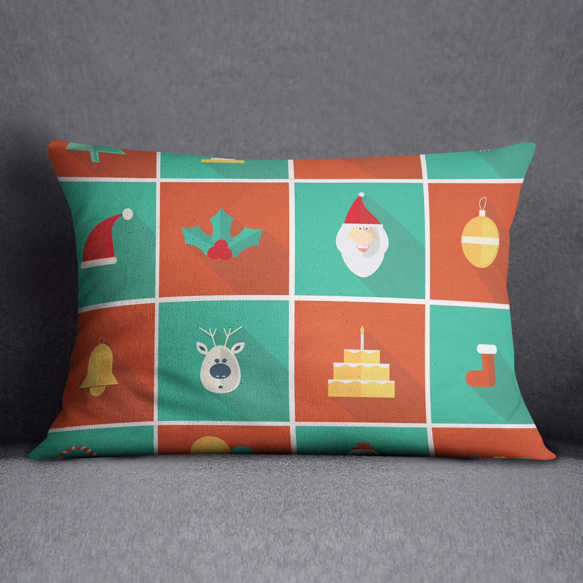 Bonamaison Decorative Cushion Cover, New Designed/Easy-care Cushion Cover, Hidden Zipper, Size: 35X50 Cm - Designed and Manufactured in Turkey