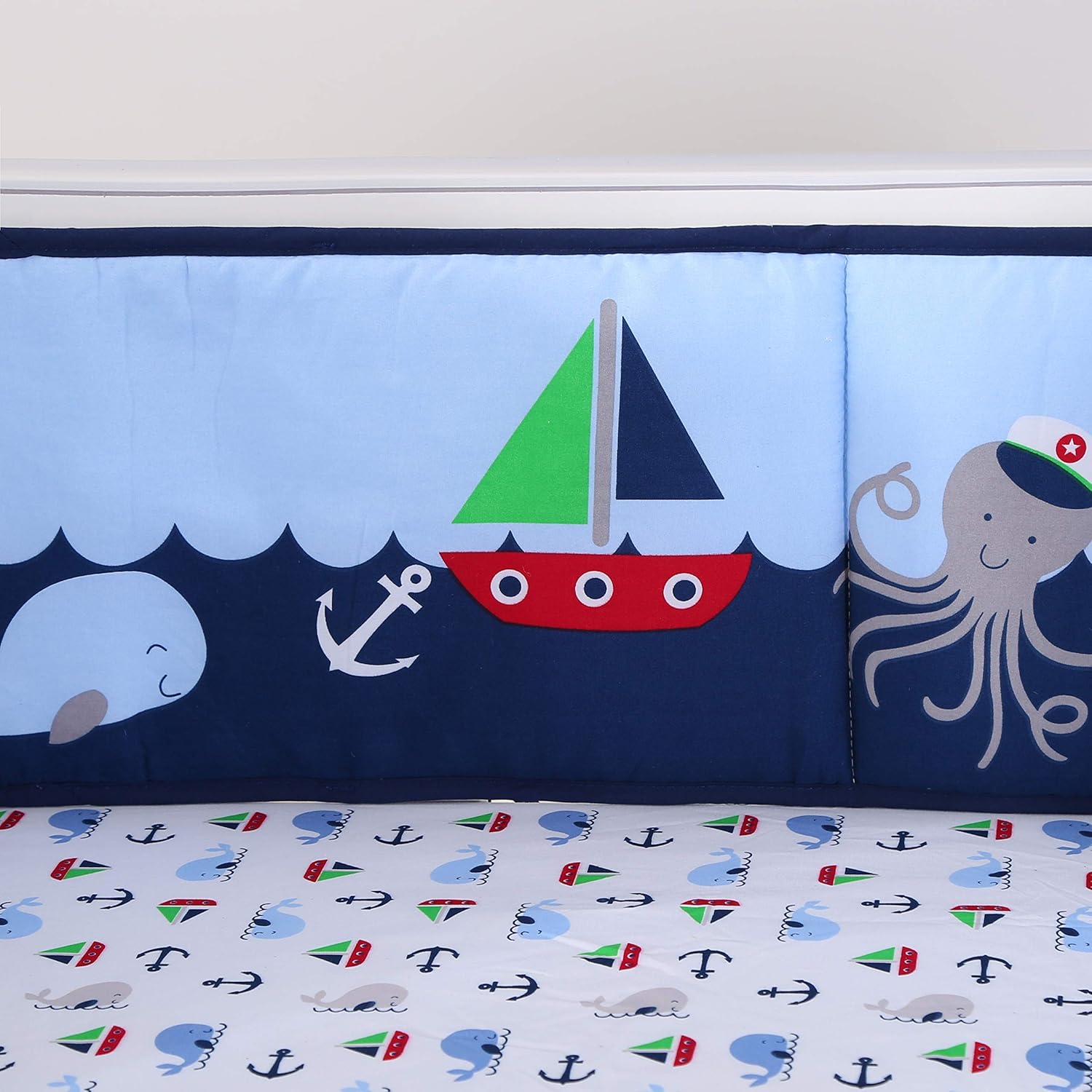 octopus crib bedding