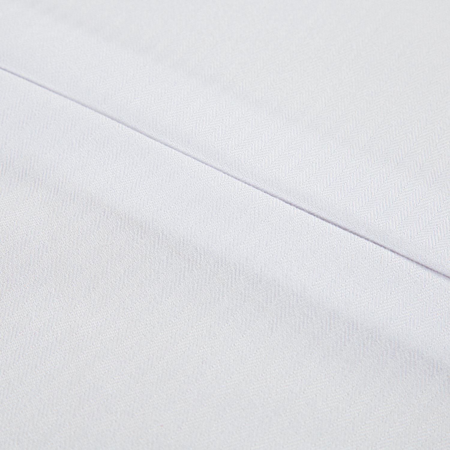 light blue crib skirt