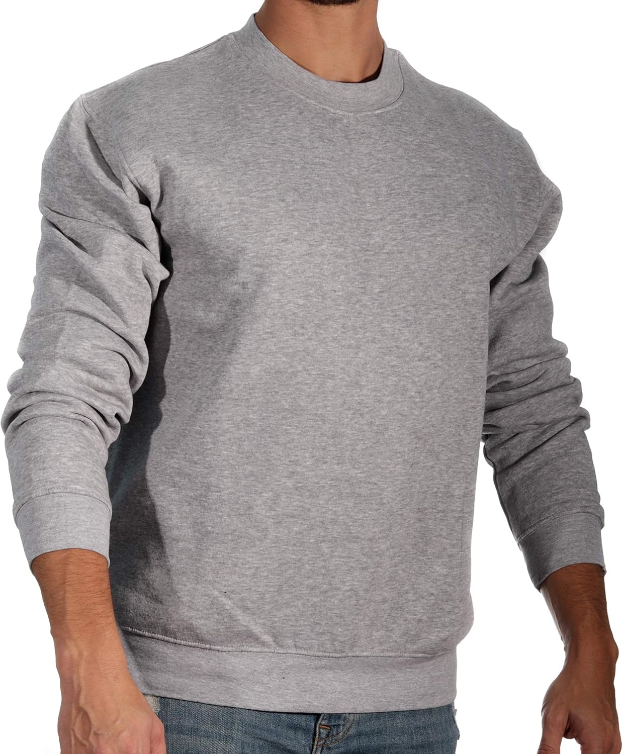 6 Mejores Sudaderas Gris Sin Capucha Hombre (2020) 6 Mejores Sudaderas Gris Sin Capucha Hombre (2020)