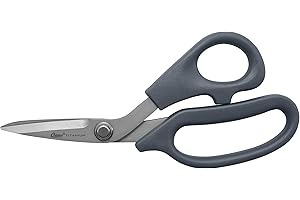 Clauss 18516 7-Inch Titanium Bonded Ultraflex Bent Shear, green