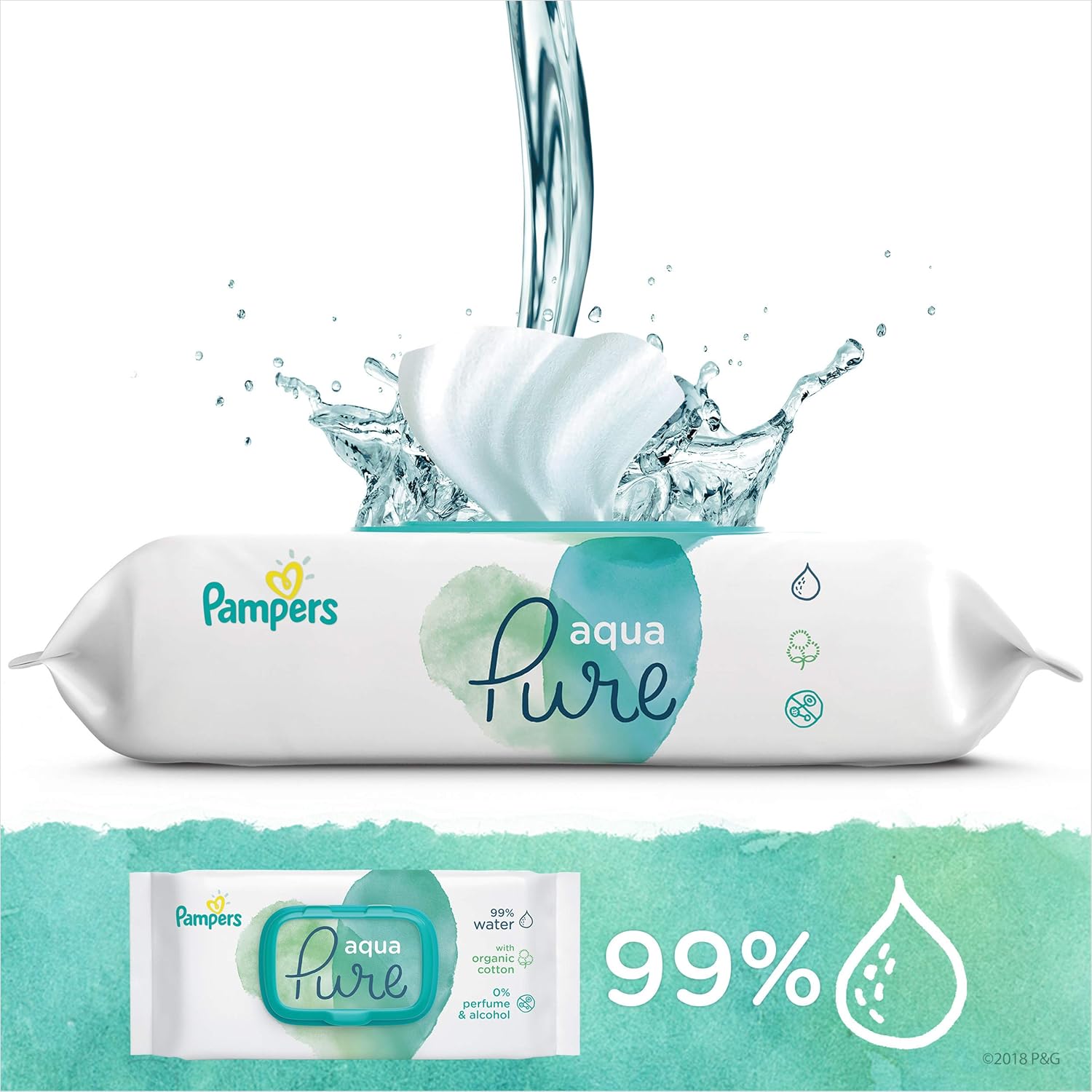 pampers aqua pure wipes boots