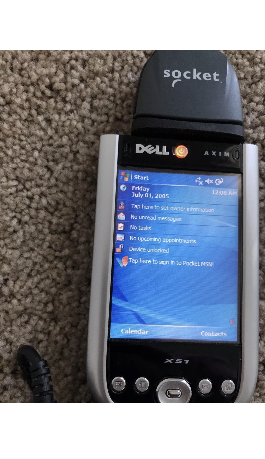 Dell Axim X51 416MHz PDA w/3.5 Touchscreen Bluetooth product image