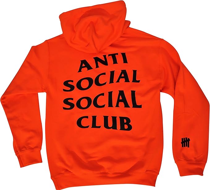 paranoid orange hoodie