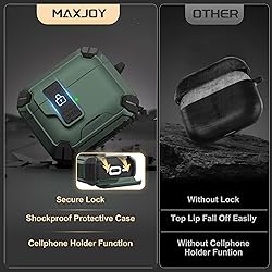 Maxjoy for AirPods 4 Case Cover 2024, AirPods 4th