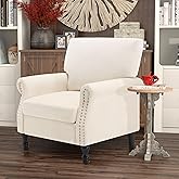 WorthFurni Accent Chair, High Back Upholstered Armchair with Solid Legs, Leisure Single Sofa Chair for Living Room, Bedroom, 