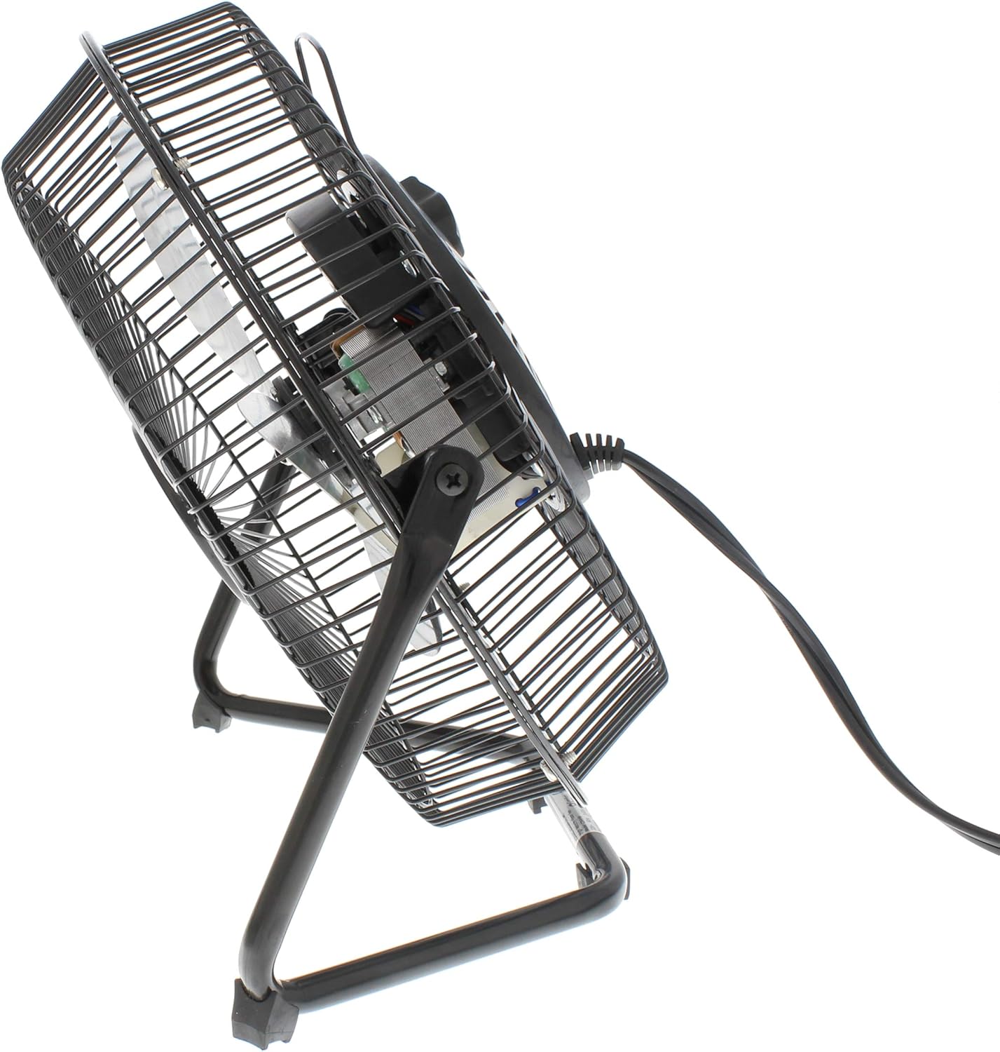 Comfort Zone CZHV9B 9-inch High Velocity 3-Speed Floor Fan with 180-Degree Tilt: Home & Kitchen