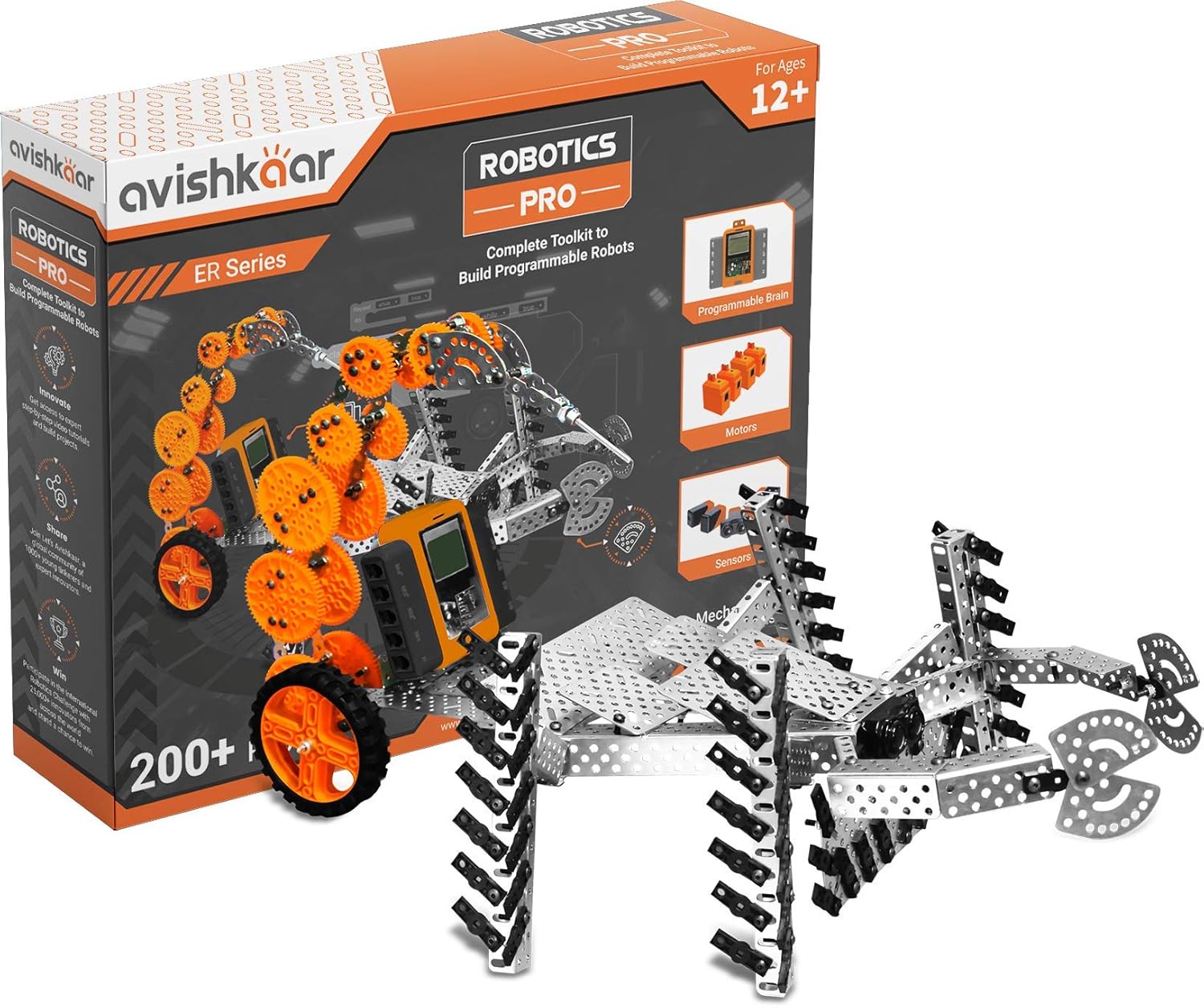 Buy Avishkaar Metal Robotics Pro Kit 