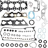 JAVOUKA Head Gasket Set, 1.7L | fits for Honda Civic HX/EX 1668CC/1700CC 1.7L 2001-2005 D17A2 D17A6 OE# HS26236PT HS26236PT-2 HS4034 HB4034(66pcs)