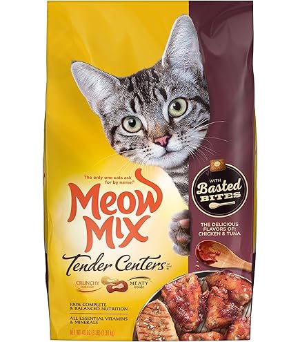 meow Amazon.com : Meow Mix Tender Centers Dry Cat Food with