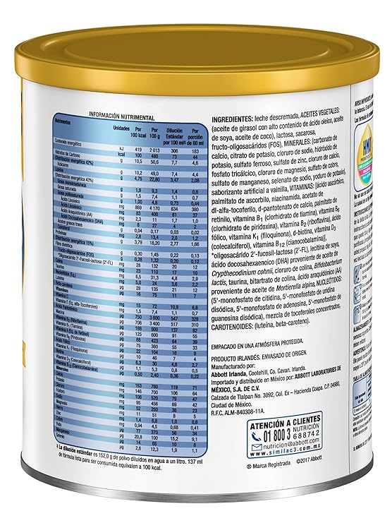 Similac Etapa 3 Formula Infantil Con Hierro Para Ninos De 1 A 3