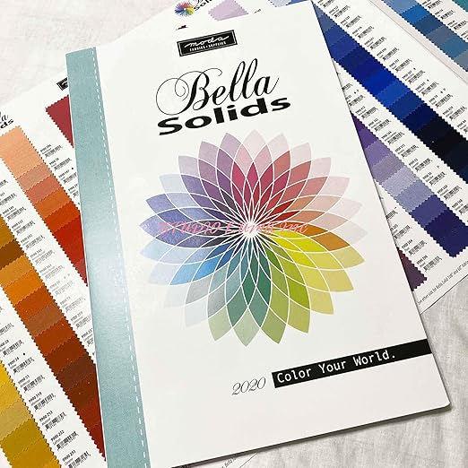Amazon Moda Bella Solids 2020 Color Card Newest Version 